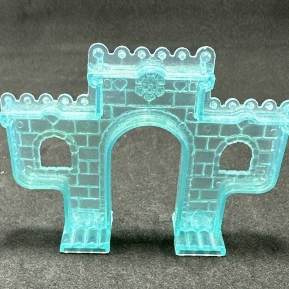 Blue Translucent Castle Archway Fairy Garden Dollhouse Miniature‎ Accessory